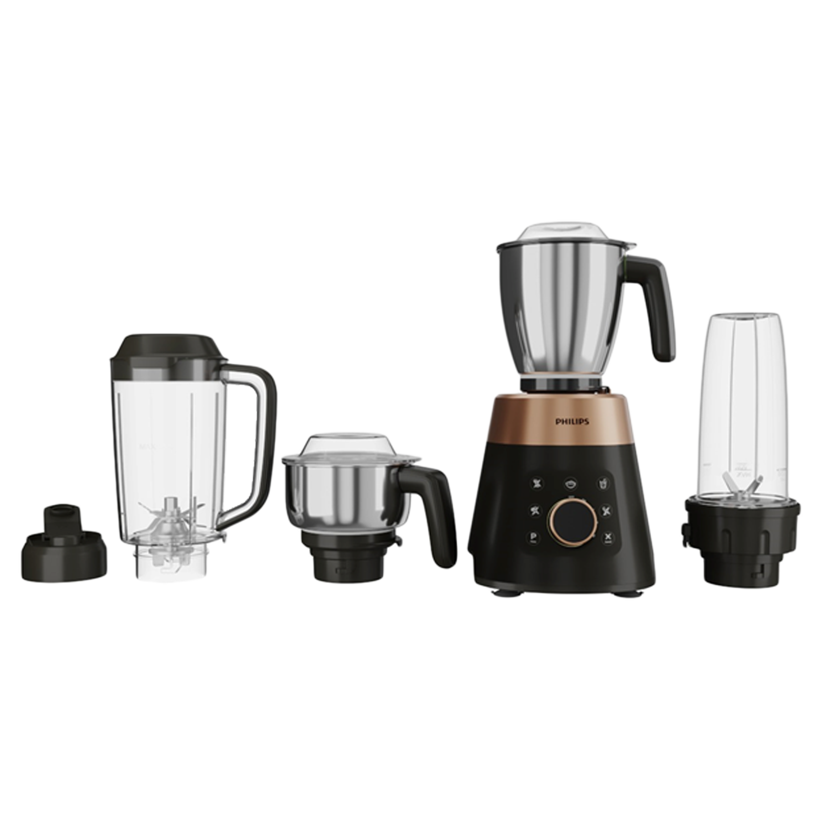 Buy Philips Watt Jars Mixer Grinder Preset Modes Black